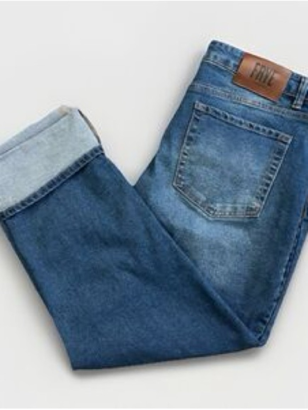 Frye Women's Blue Straight Jeans size 9/30W Stretch